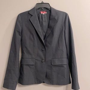 KORS Michael KORS blue pinstriped blazer dry-cleaned size 2